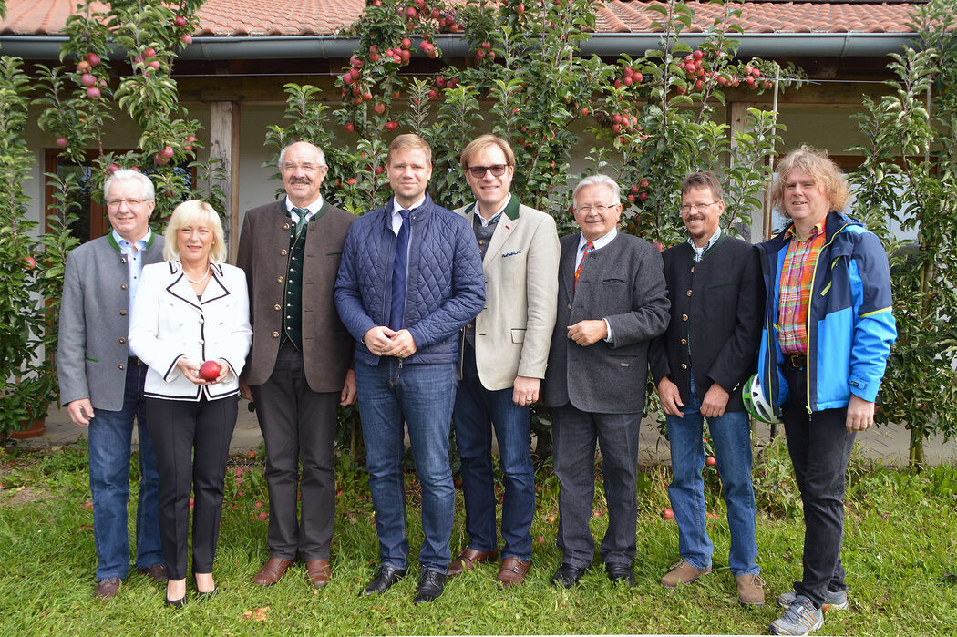 Ehrengäste der Obstausstellung 2017